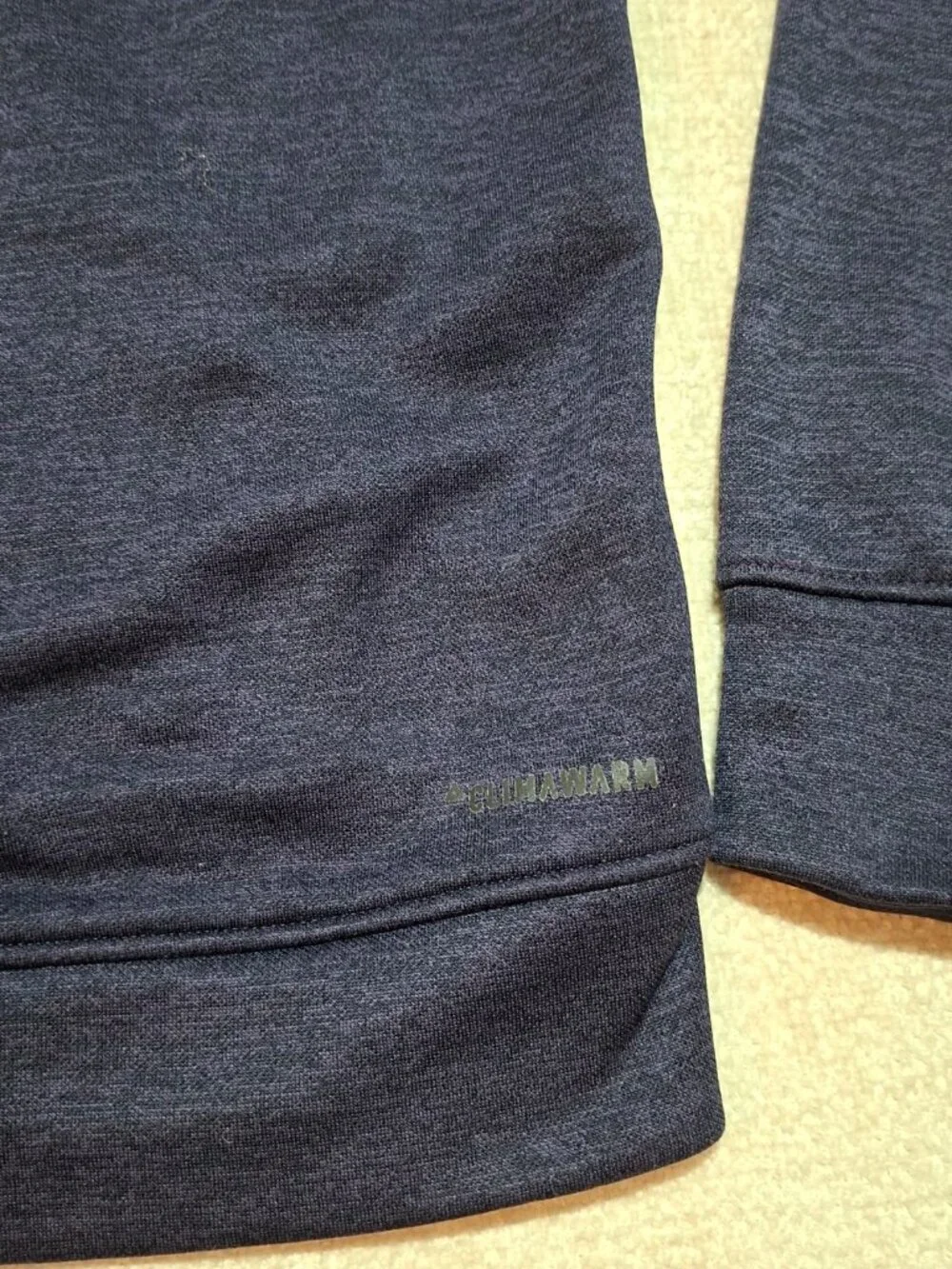Adidas Youth Small Navy Blue Pullover Hoodie Athletic Sweatshirt